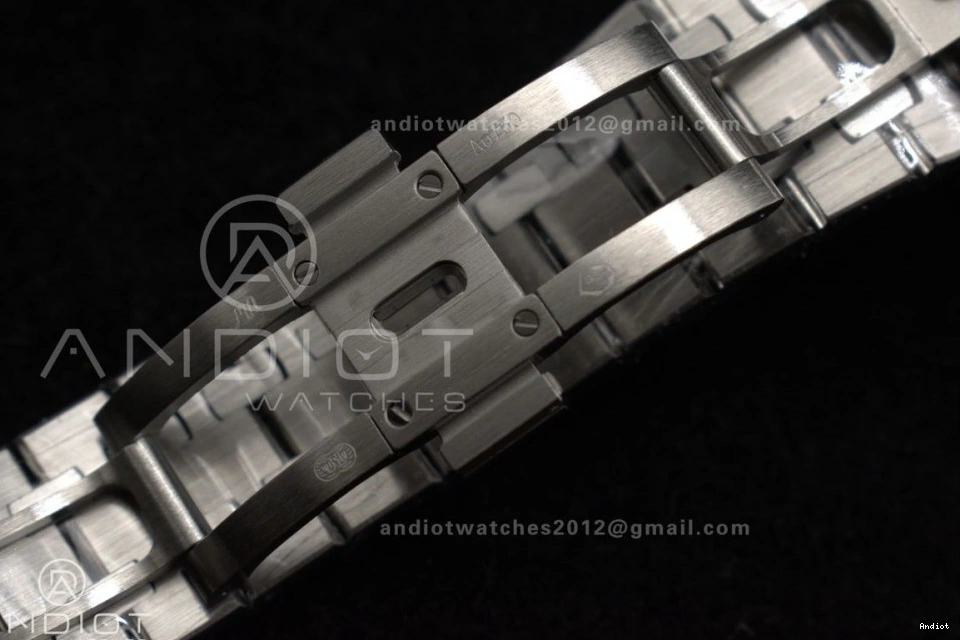 Royal SA3120 SS Oak 37mm Edition on APSF 1:1 Dial Clone Grey Frosted 15454 Best Bracelet SS Textured Super 0516